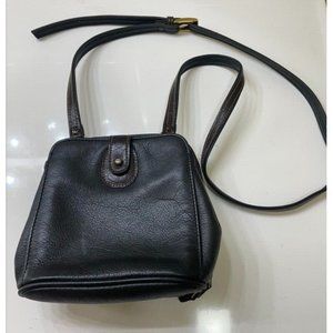 St John's Bay purse small black crossbody with inside flaw